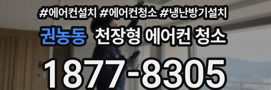 권농동 천장형 에어컨 청소