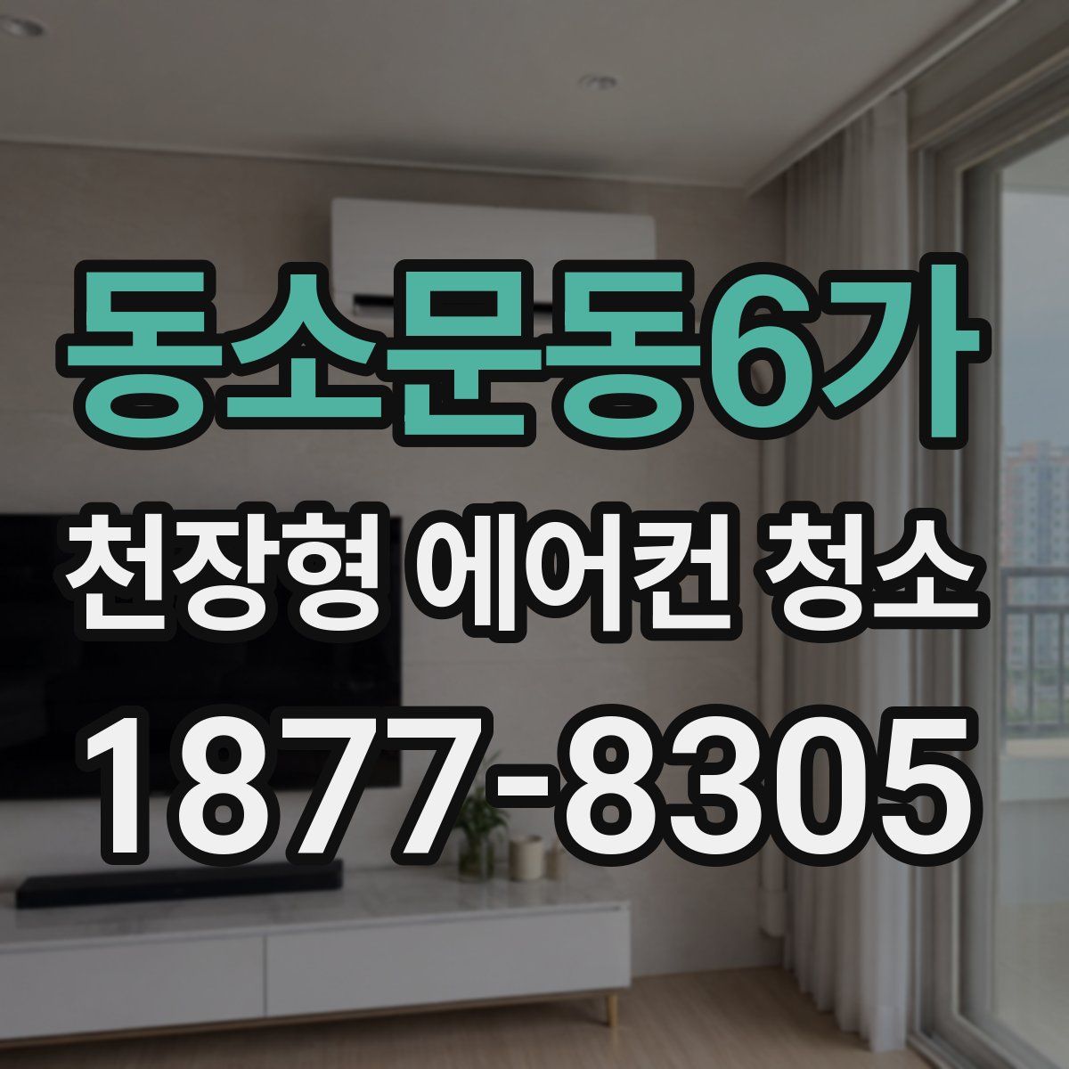 동소문동6가 천장형 에어컨 청소