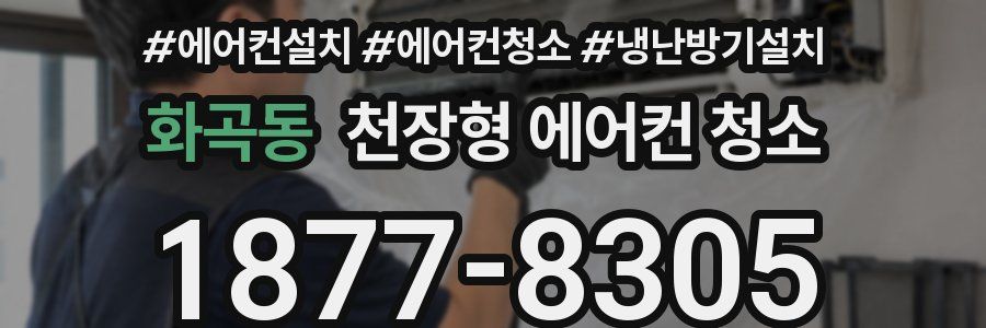 화곡동 천장형 에어컨 청소