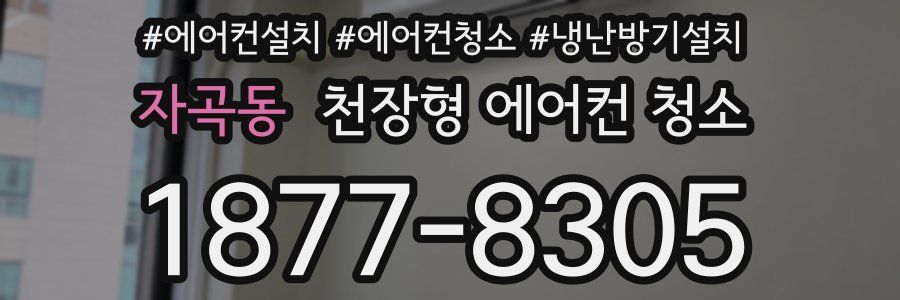 자곡동 천장형 에어컨 청소