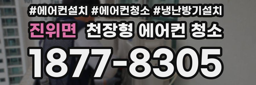 진위면 천장형 에어컨 청소