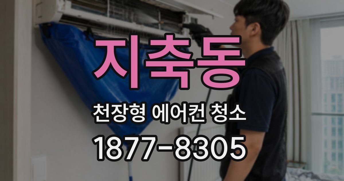 지축동 천장형 에어컨 청소