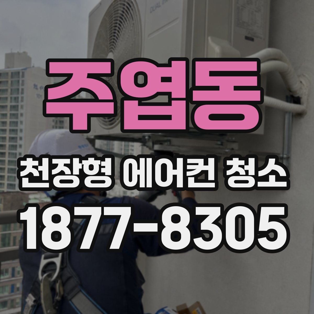 주엽동 천장형 에어컨 청소