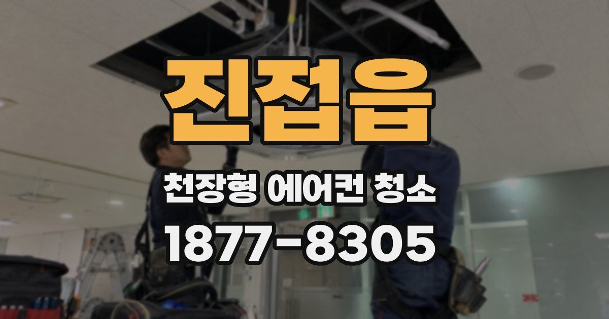 진접읍 천장형 에어컨 청소