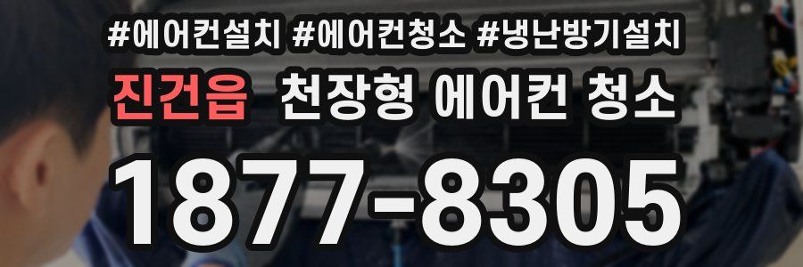 진건읍 천장형 에어컨 청소