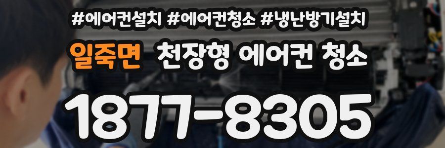 일죽면 천장형 에어컨 청소