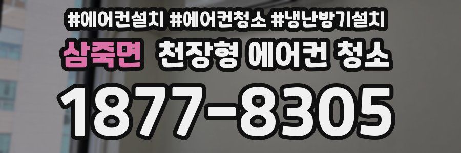 삼죽면 천장형 에어컨 청소