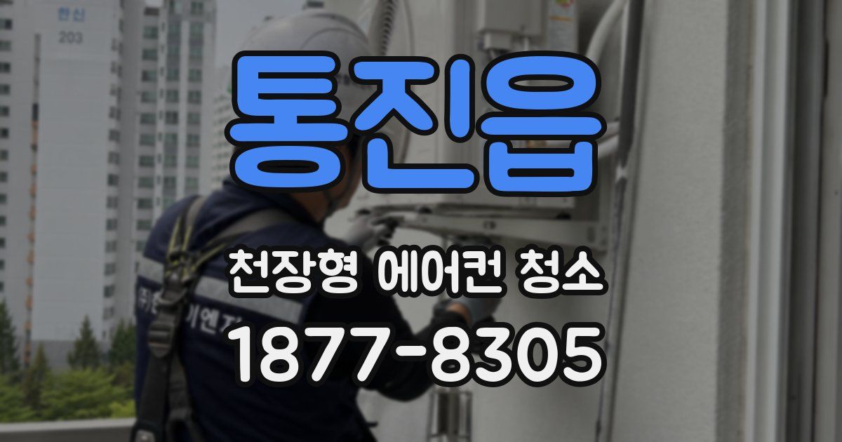 통진읍 천장형 에어컨 청소