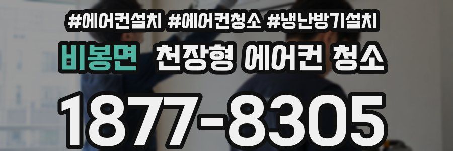 비봉면 천장형 에어컨 청소