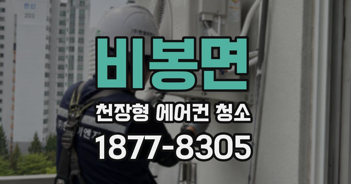 비봉면 천장형 에어컨 청소