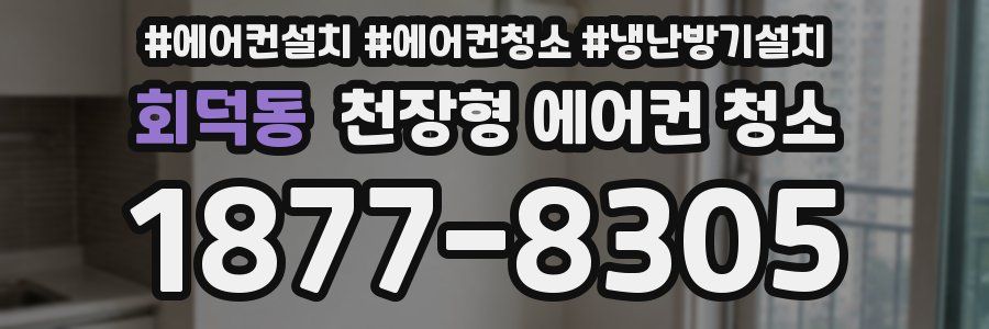 회덕동 천장형 에어컨 청소