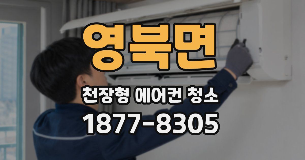 영북면 천장형 에어컨 청소