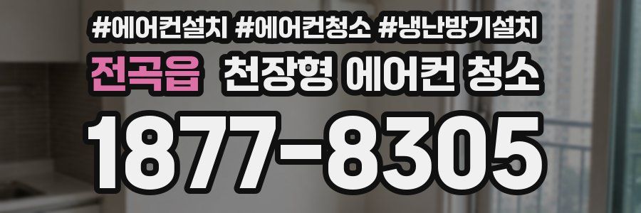 전곡읍 천장형 에어컨 청소