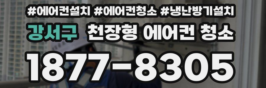 강서구 천장형 에어컨 청소