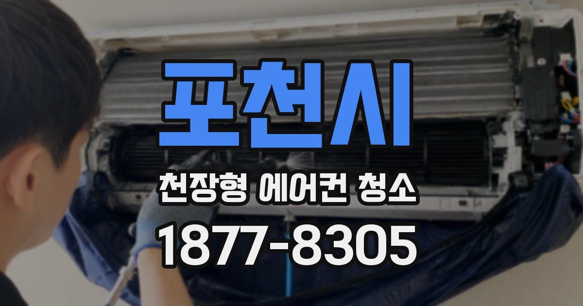 포천시 천장형 에어컨 청소