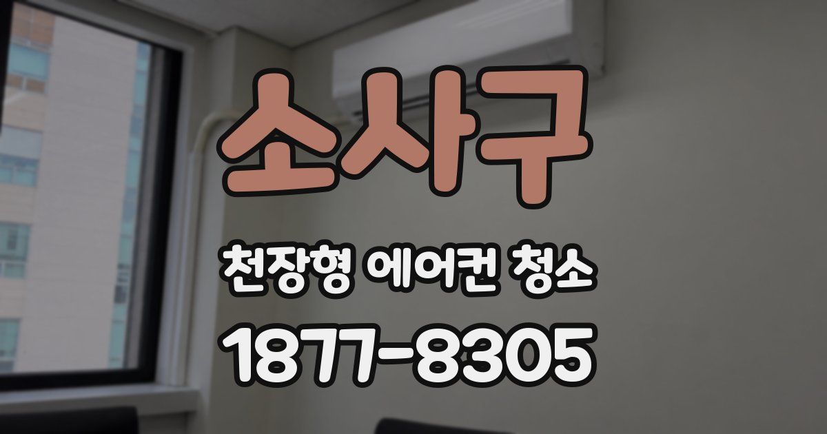 소사구 천장형 에어컨 청소