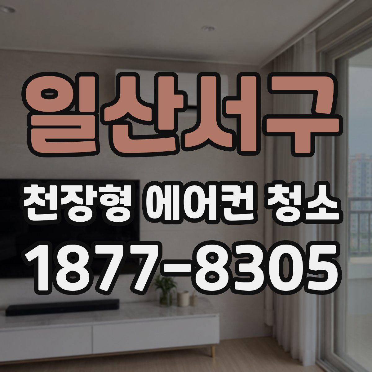일산서구 천장형 에어컨 청소