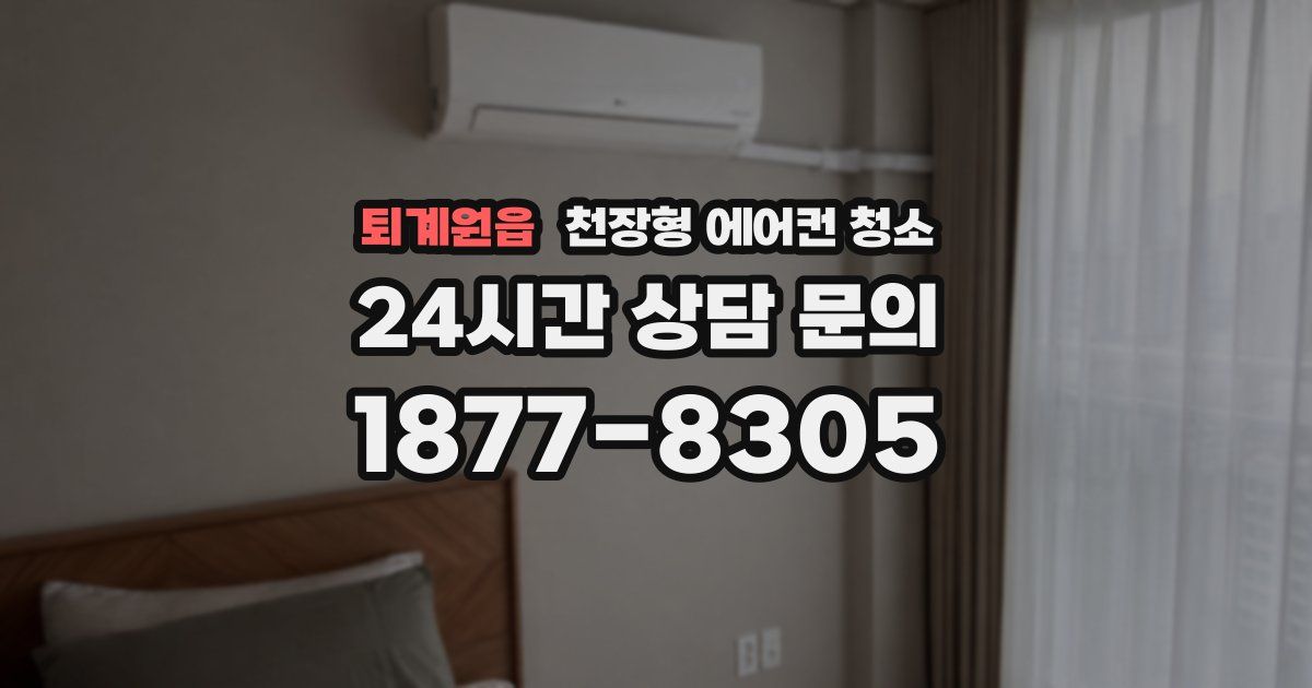 퇴계원읍 천장형 에어컨 청소