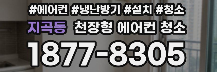 지곡동 천장형 에어컨 청소