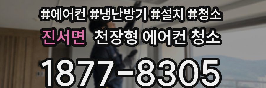 진서면 천장형 에어컨 청소