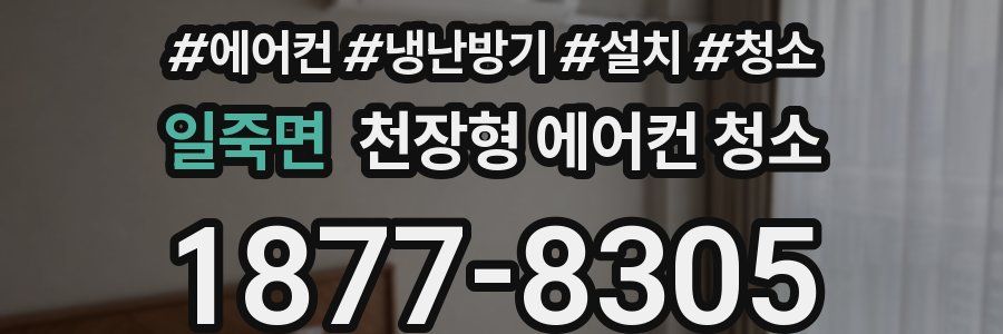 일죽면 천장형 에어컨 청소