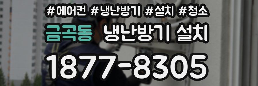 금곡동 냉난방기 설치
