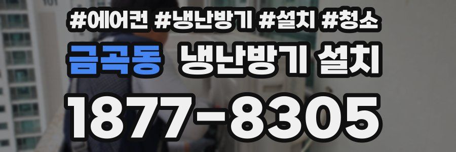 금곡동 냉난방기 설치
