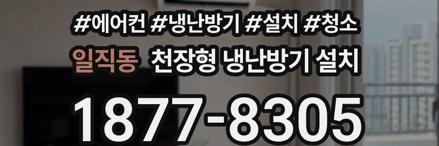 일직동 천장형 냉난방기 설치