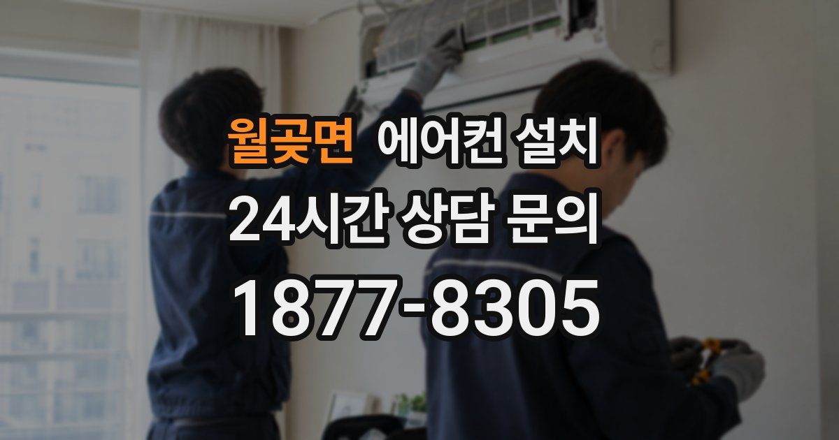 월곶면 에어컨 설치