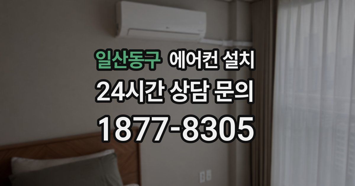 일산동구 에어컨 설치