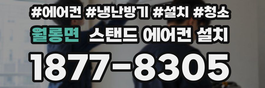 월롱면 스탠드 에어컨 설치