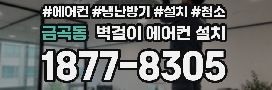 금곡동 벽걸이 에어컨 설치