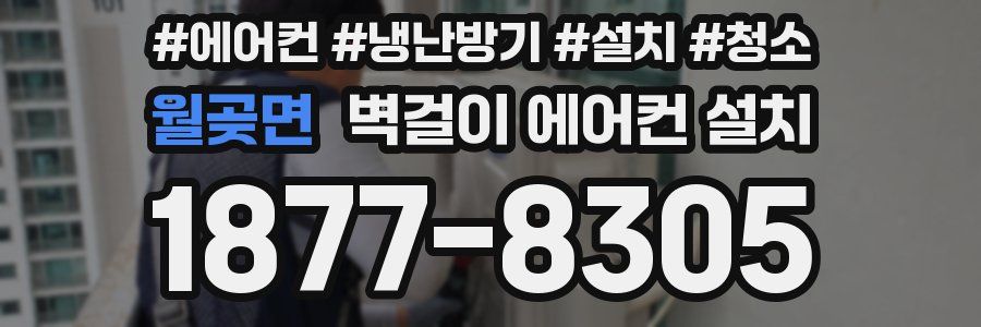 월곶면 벽걸이 에어컨 설치