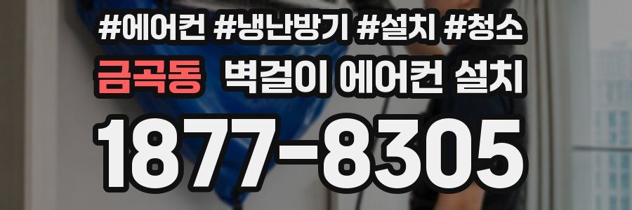금곡동 벽걸이 에어컨 설치