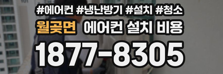 월곶면 에어컨 설치 비용
