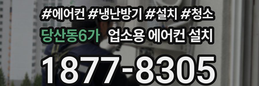당산동6가 업소용 에어컨 설치