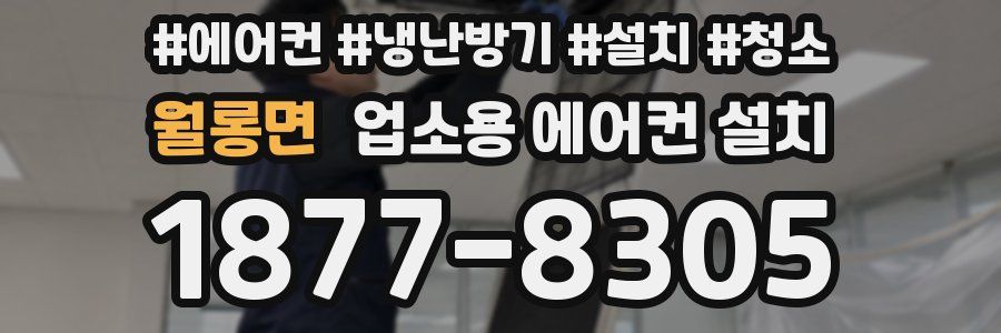 월롱면 업소용 에어컨 설치