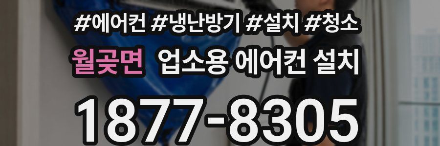 월곶면 업소용 에어컨 설치