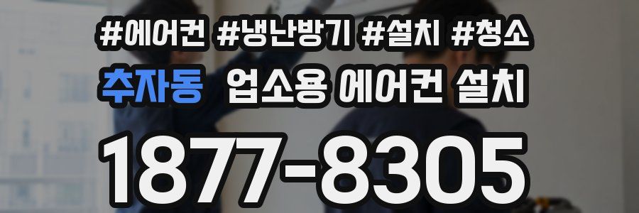 추자동 업소용 에어컨 설치