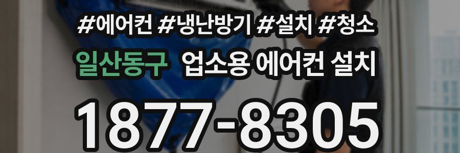 일산동구 업소용 에어컨 설치