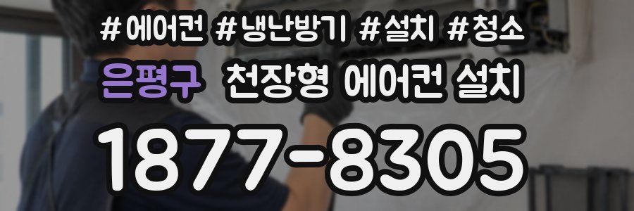 은평구 천장형 에어컨 설치