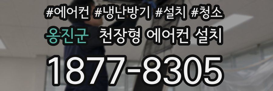 옹진군 천장형 에어컨 설치