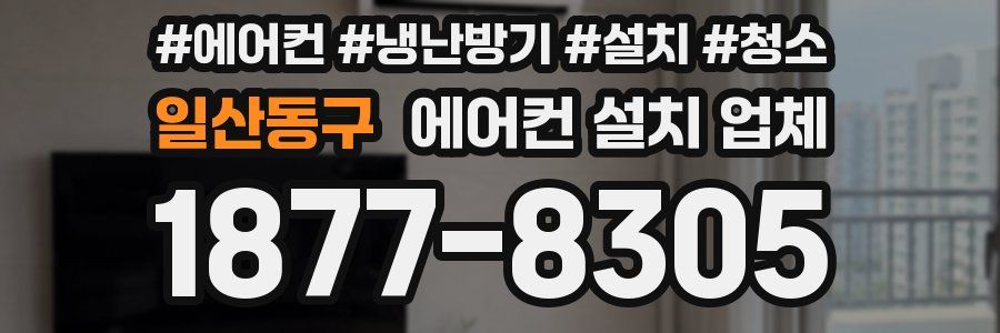 일산동구 에어컨 설치 업체