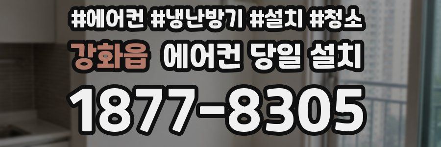 강화읍 에어컨 당일 설치