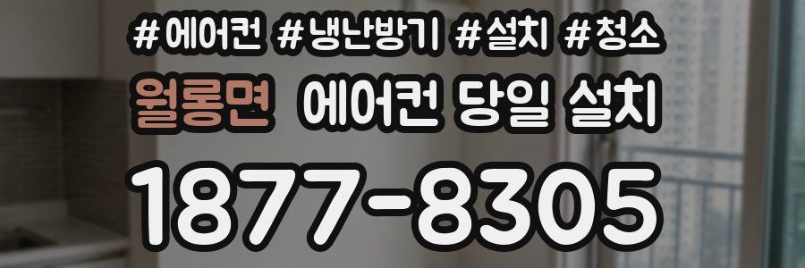 월롱면 에어컨 당일 설치