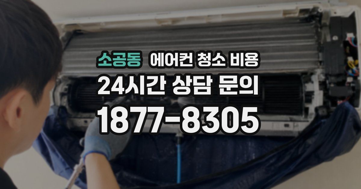 소공동 에어컨 청소 비용