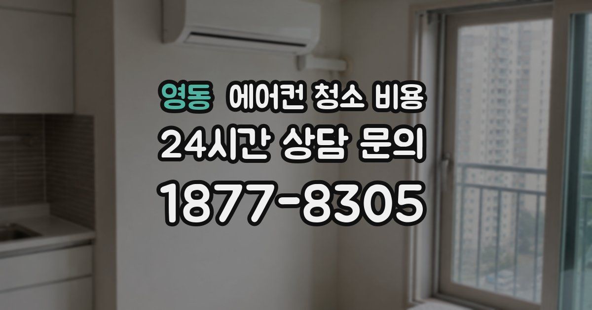 영동 에어컨 청소 비용