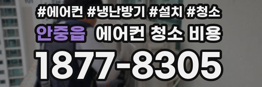 안중읍 에어컨 청소 비용