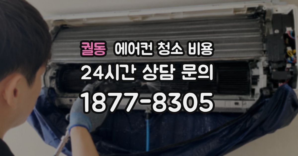 궐동 에어컨 청소 비용