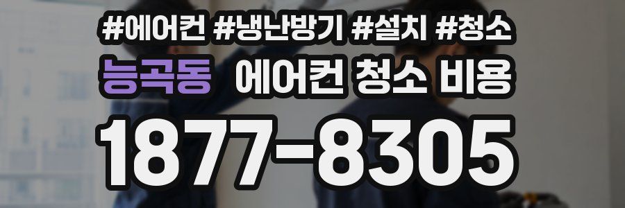 능곡동 에어컨 청소 비용